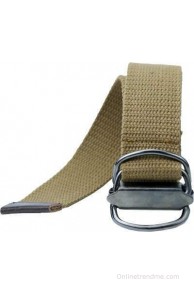 Contra Men, Boys, Girls, Women Tan Canvas Belt(Tan01)